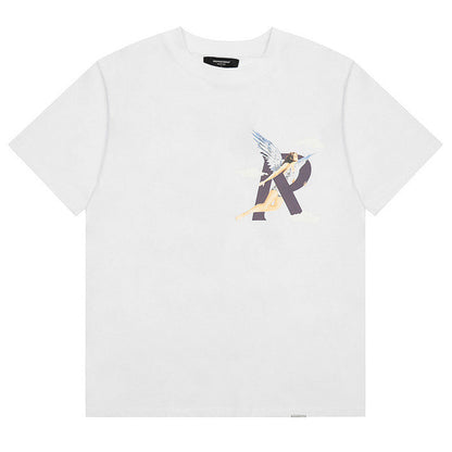 REPRESENT Retro High Street FOG Neckline 3D Printing T-Shirts