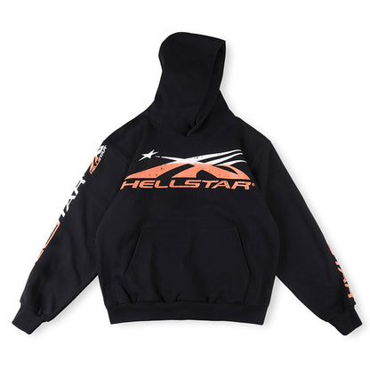 Hellstar Graphic Print Pullover Hoodie