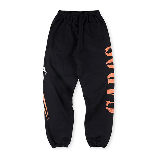 Hellstar Airbrushed Skull Closed Elastic Bottom Sweatpants