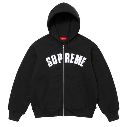 Supreme 25FW Thermal Lined Zip Up Hooded Sweatshirt
