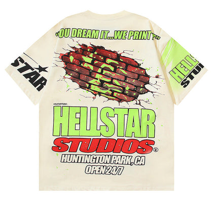 Hellstar Studios Brick Wall T-shirt